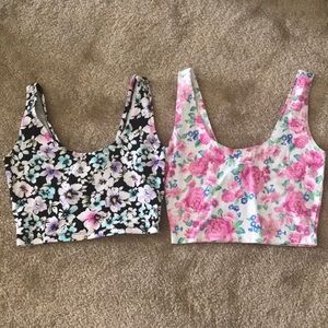 2 Forever 21 Crop Tops S